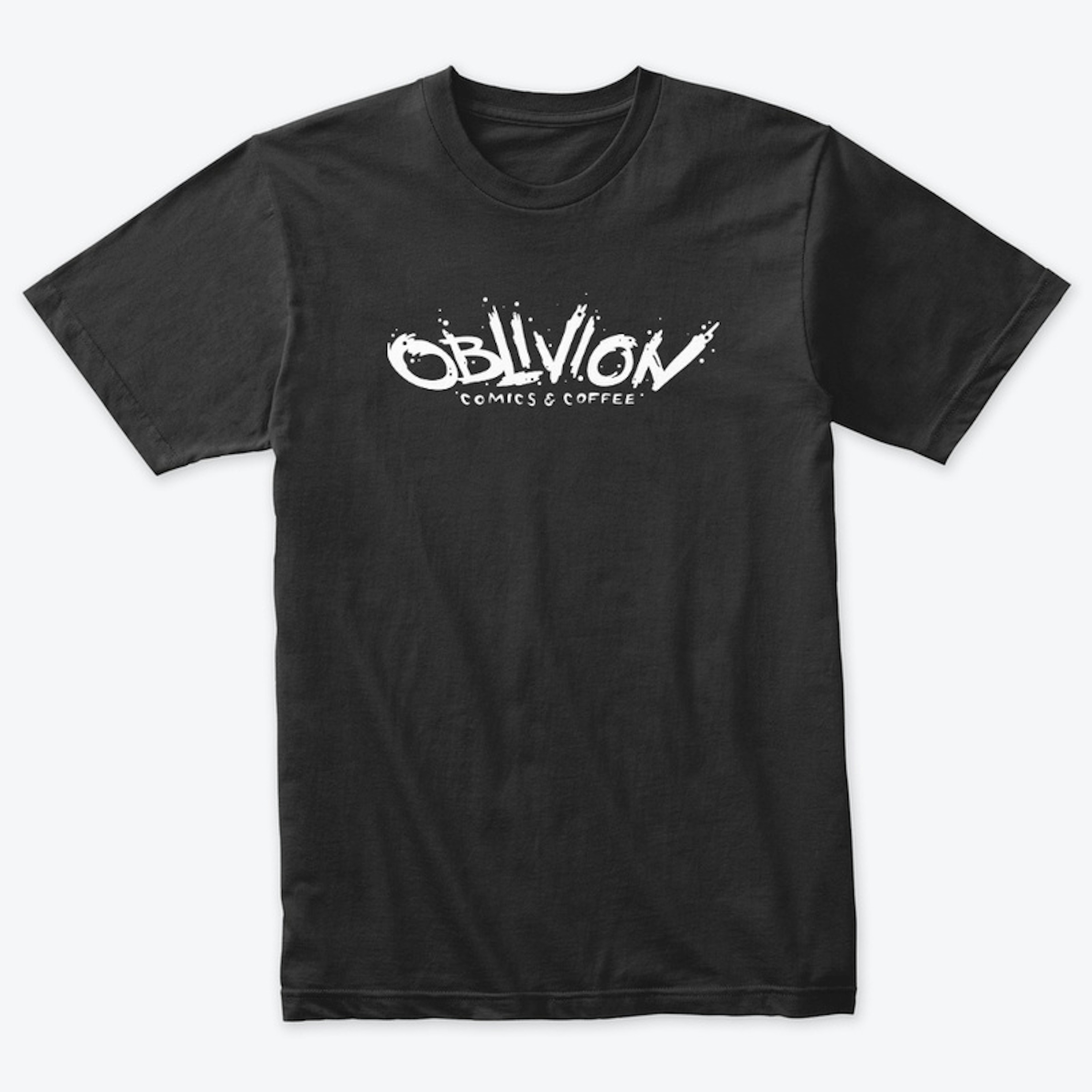 Oblivion White Logo Tee